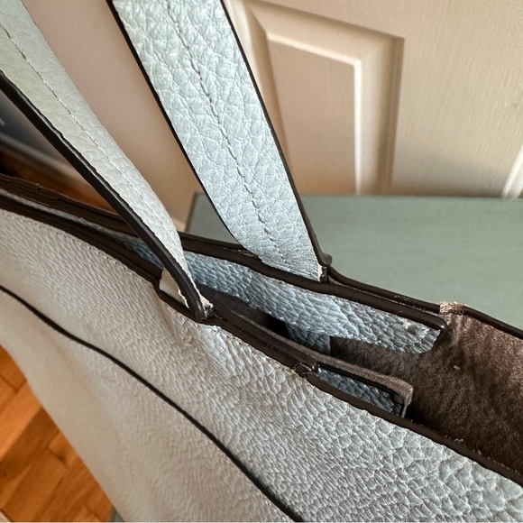 Rebecca Minkoff Panama Leather Tote Light Blue - Picture 10 of 15